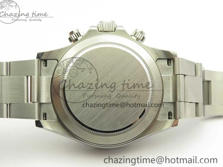 0107 Daytona 116500 JHF Best Edition Ceramic Bezel White Dial Black Red on SS Bracelet A Elegant 3266